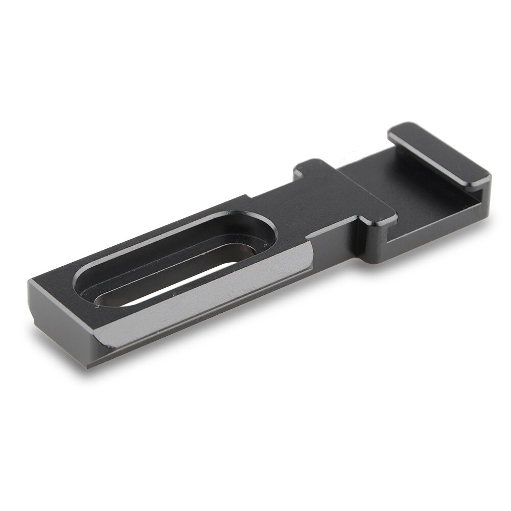 Hdrig Swat Rail Klem &amp; Koude Schoen Met Nato Rail Adapter &amp; 1/4 Schroef Voor Camera Kooi En Handgrepen: Black