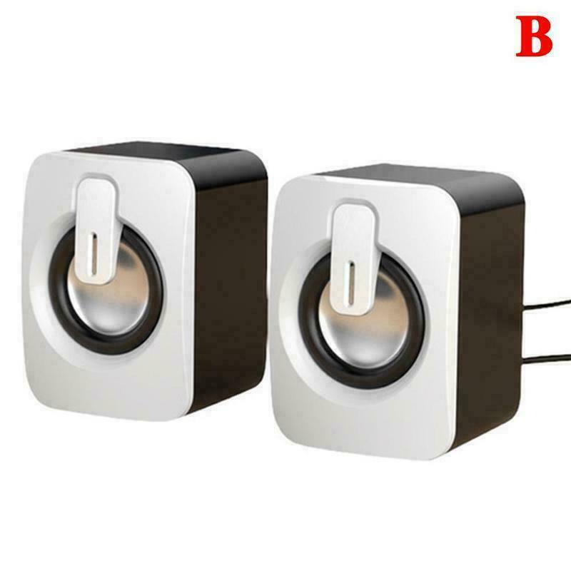 Pc Speakers, Usb Powered Laptop/Desktop Mini Speaker, Computer Speaker, 3.5Mm Stereo Input