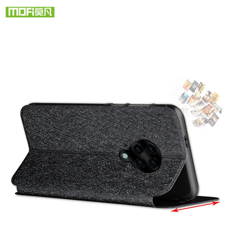 Voor Xiaomi Pocophone F2 Pro Case Voor Xiaomi Poco F2 Pro Case Cover Silicon Poco Telefoon Flip Lederen Originele Mofi 360 Shockproof
