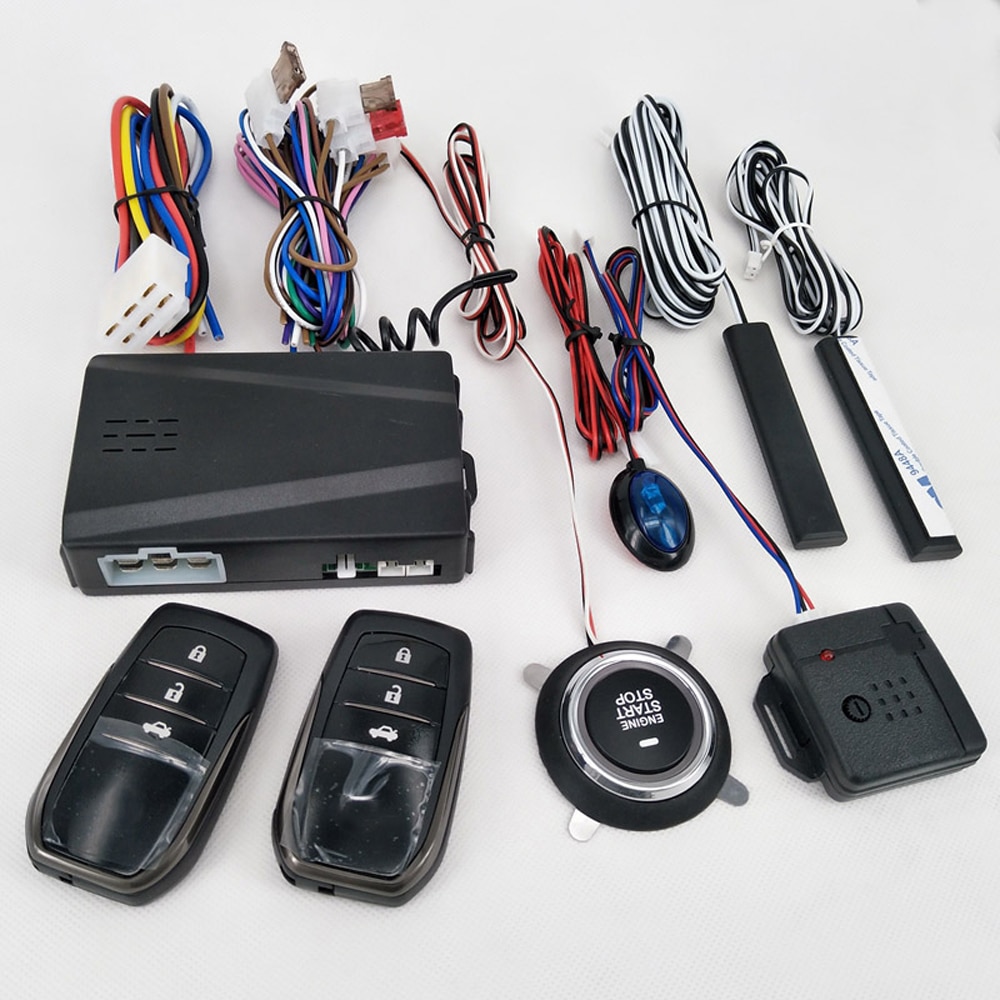 12v auto fjernbetjening centralkit dørlås nøglefri system centrallås med fjernbetjening bilalarmsystemer automotive pke