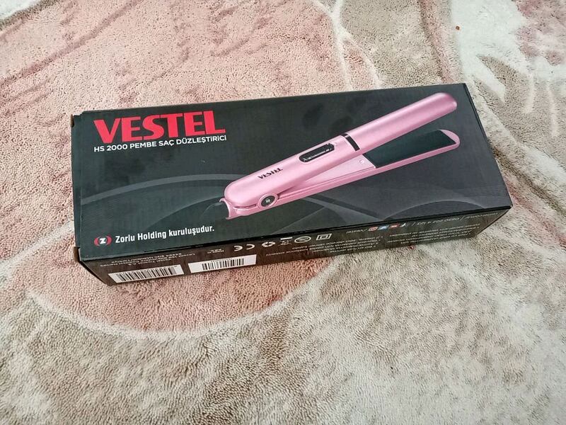 Vestel Hc 2000 Roze Stijltang Goed Uitstekende Technologie Stijlvolle