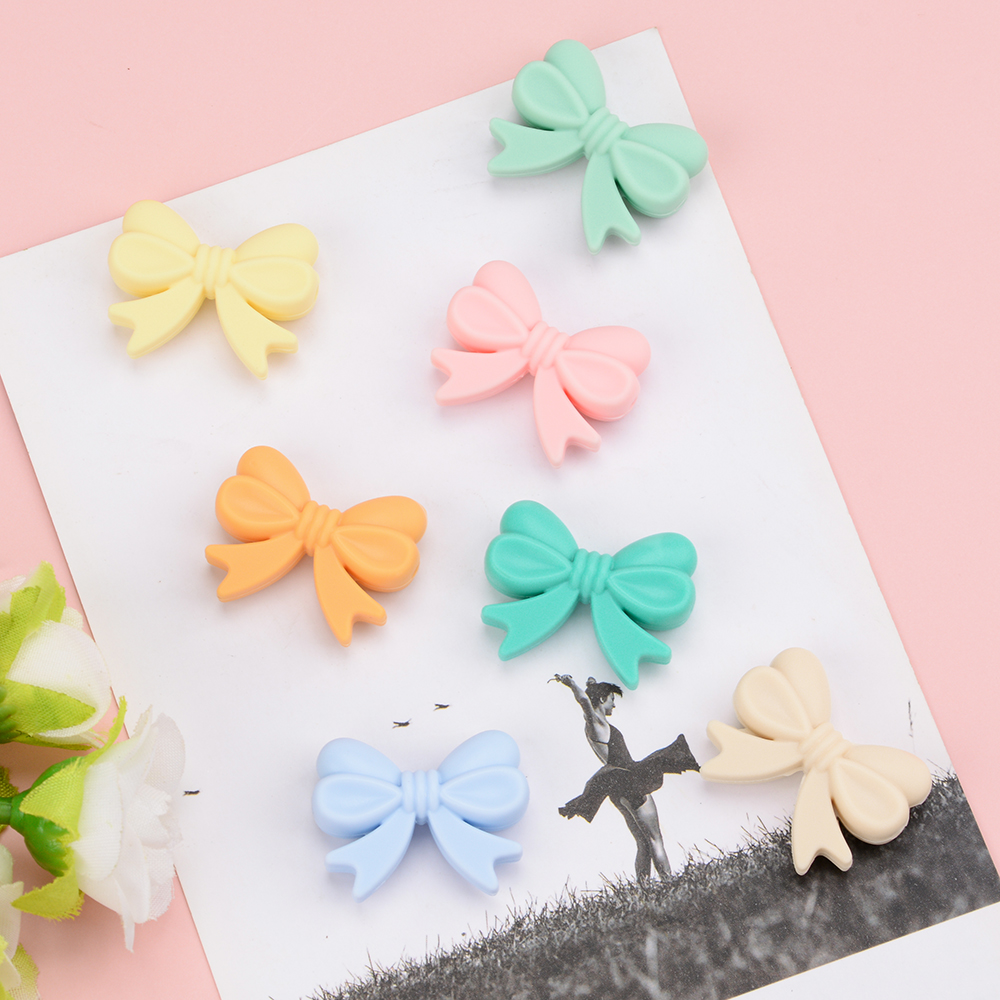 LOFCA – perles couronne en Silicone, 10 pièces, sans BPA, de alimentaire, utilisées dans la fabrication de colliers, Bracelets, accessoires de bijoux