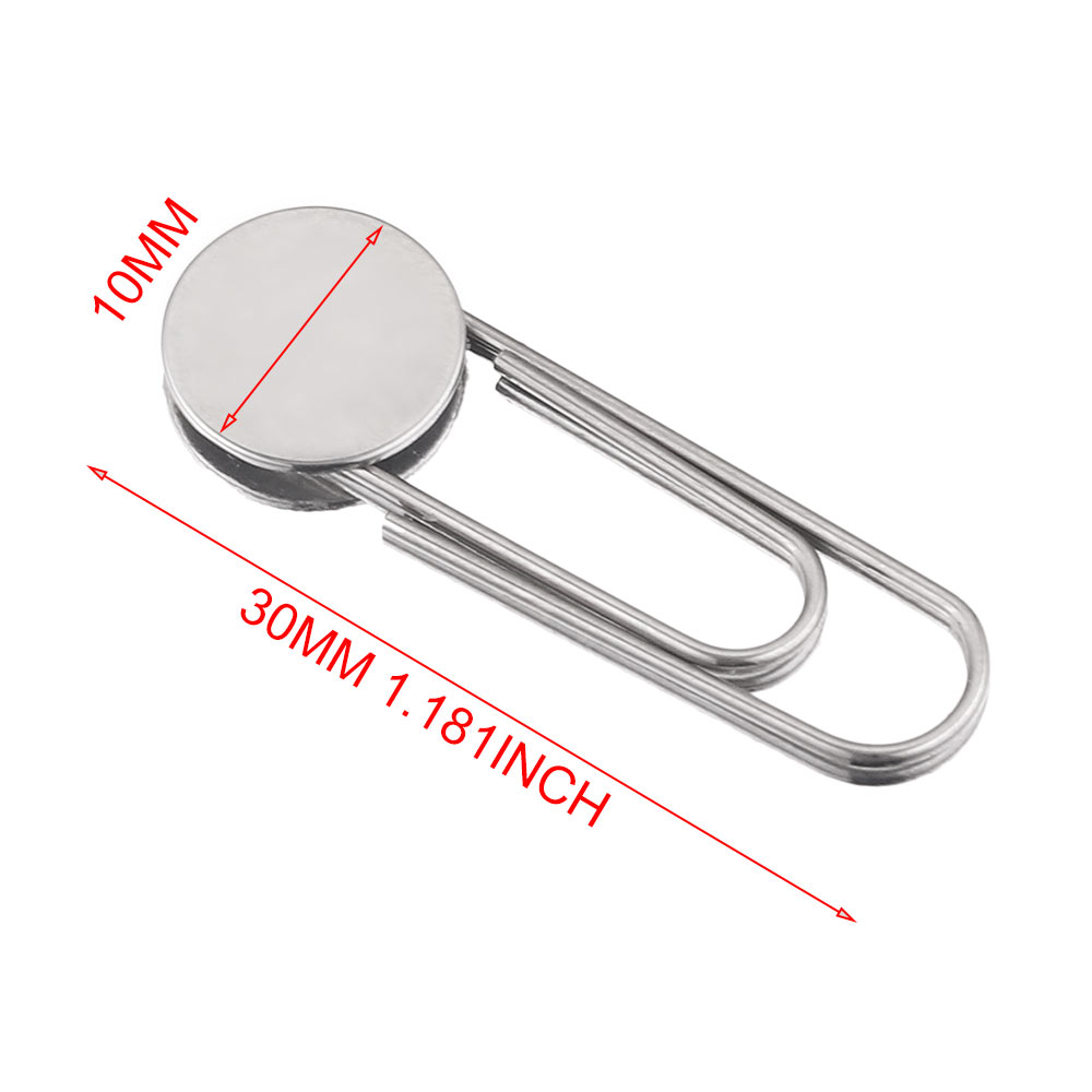 10 Stks/partij Rvs Paperclips Platte Blank Base 10Mm Hars Glas Cabochons Bezel Veiligheidsspelden Kraag Pin Sieraden