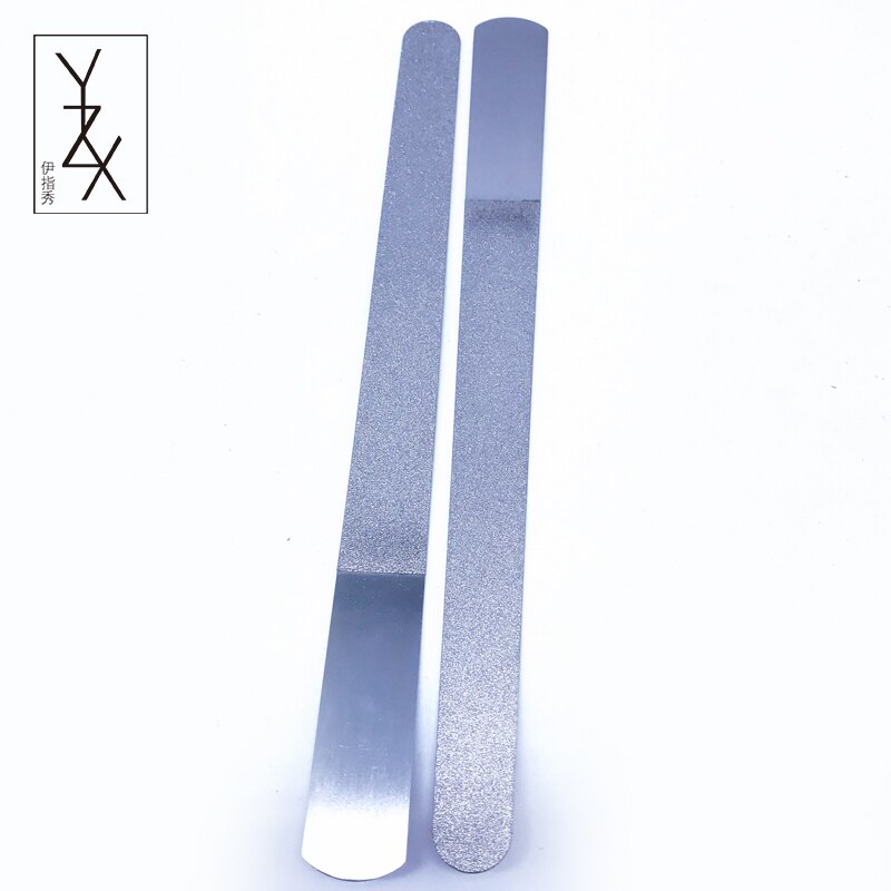 YZX 1 stks Duurzaam Gel Manicure Nagelvijl Lime Metalen Dubbele Kanten Schuren Polijsten Buffer Slijpen Verwijderen Ribbels Nail Art gereedschap