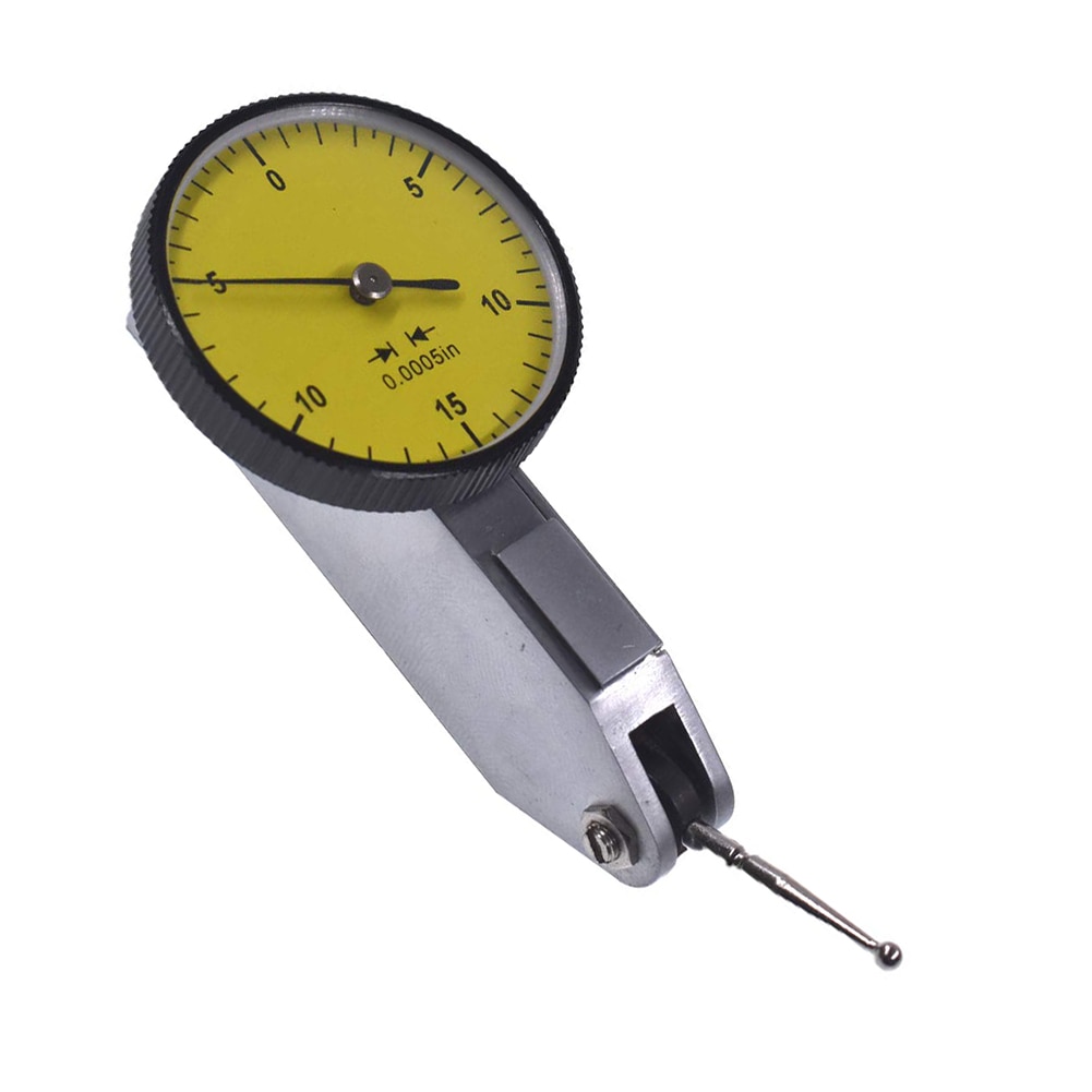 Precision Dial Indicator Accurate Dial Gauge Test Indicator with Dovetail Rails Mount 0-40-0 0.001mm Precision Instrument Tool