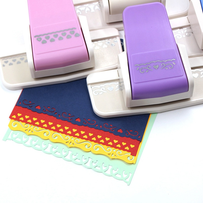 Border Punches Decorative Lace Edges Scroll Punch Embossing for Scrapbook Cards YE