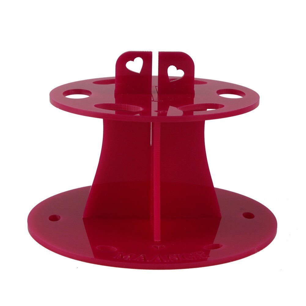 6 Hole Oval Makeup Brush Holder Drying Rack Organizer Brush Desplay Holders Drying Stand Storage Cosmetic Shelf Beauty Tool 1121