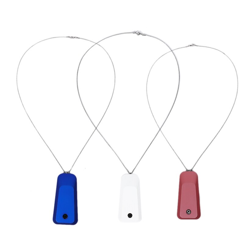 Ketting Luchtreiniger Thuis Mini Usb Draagbare Wearable Ketting Negatieve Ionen Generator Usb Personal Air Cleaner