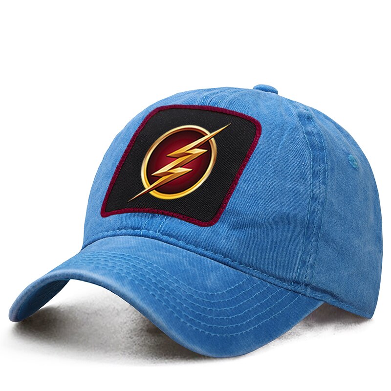 Il Flash Allen Berretto Da Baseball Papà Trucker Cappello Solido Delle Donne Coda di Cavallo Berretti Berretti Boinas Bone Cappelli Casquette Cappelli di Snapback Gorras: Blue 6