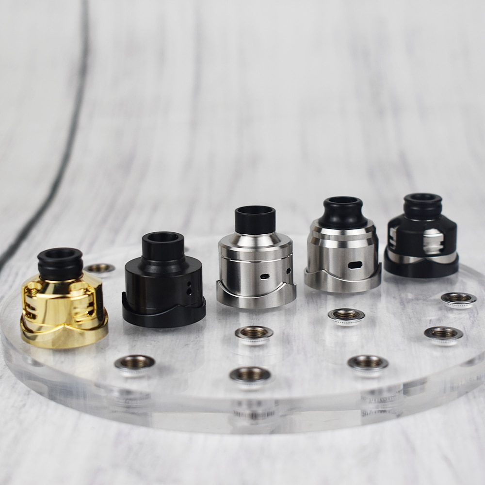 Coolvape 24ミリメートル美容リング316ss真鍮材料22ミリメートルrda rta rdtaタンクアトマイザー電子タバコメタル美容リングアクセサリー