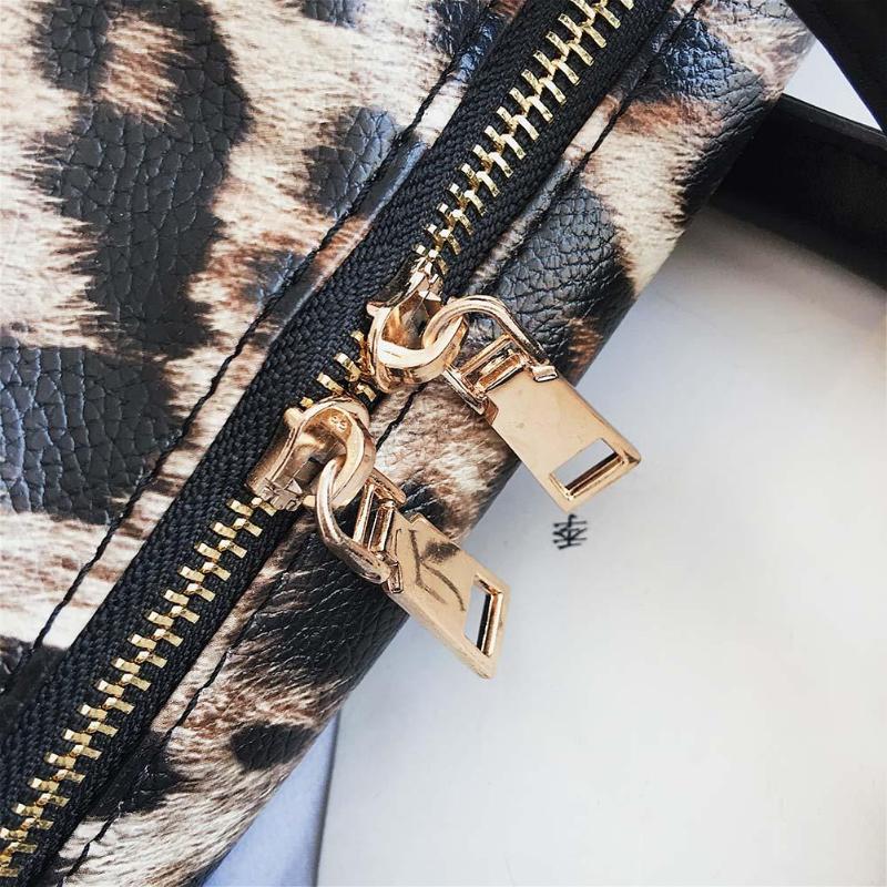Leopard weekender duffle bag letvægts vandtæt travel duffle taske sammenklappelig travel duffle taske