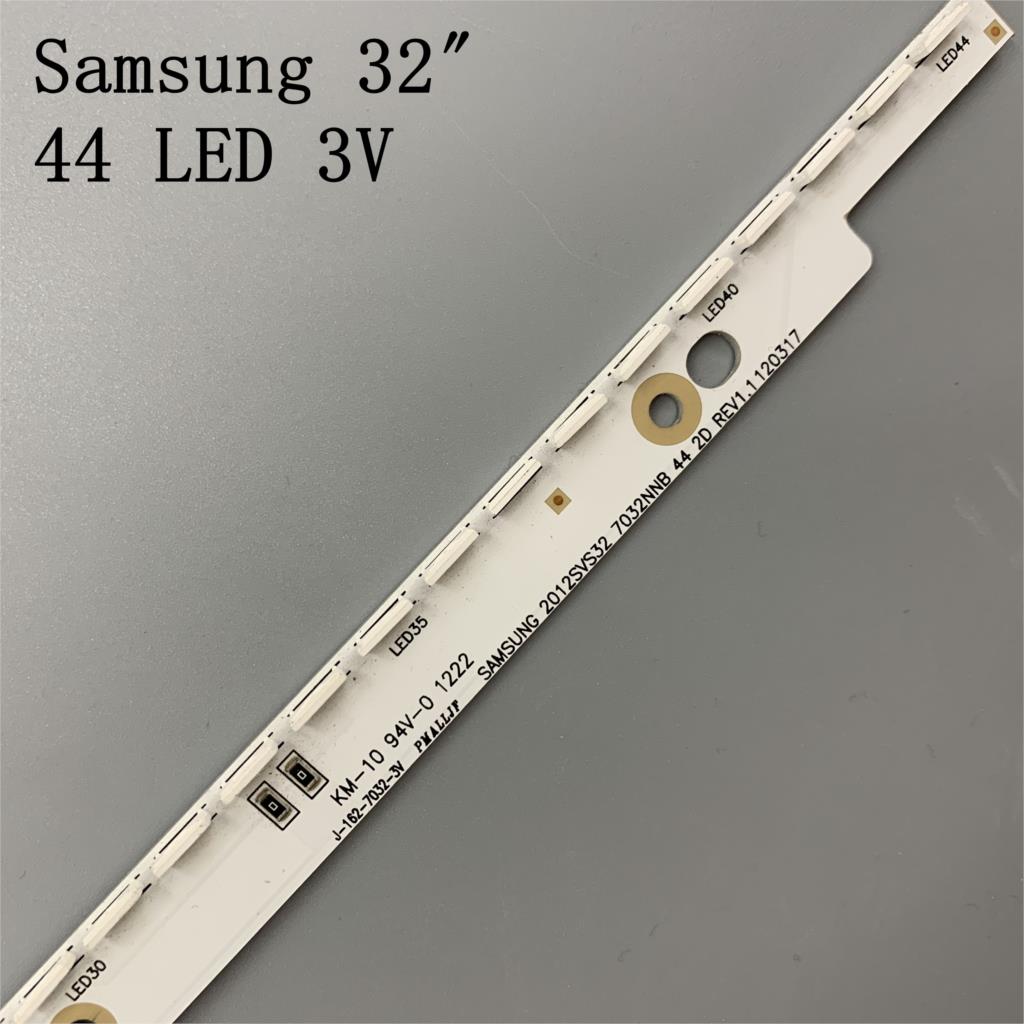 44LED * 3V Led Strip 2012SVS32 7032NNB 44 2D REV1.0 Voor Samsung V1GE-320SM0-R1 UA32ES5500 UE32ES6100 UE32ES5530W UE32ES5507