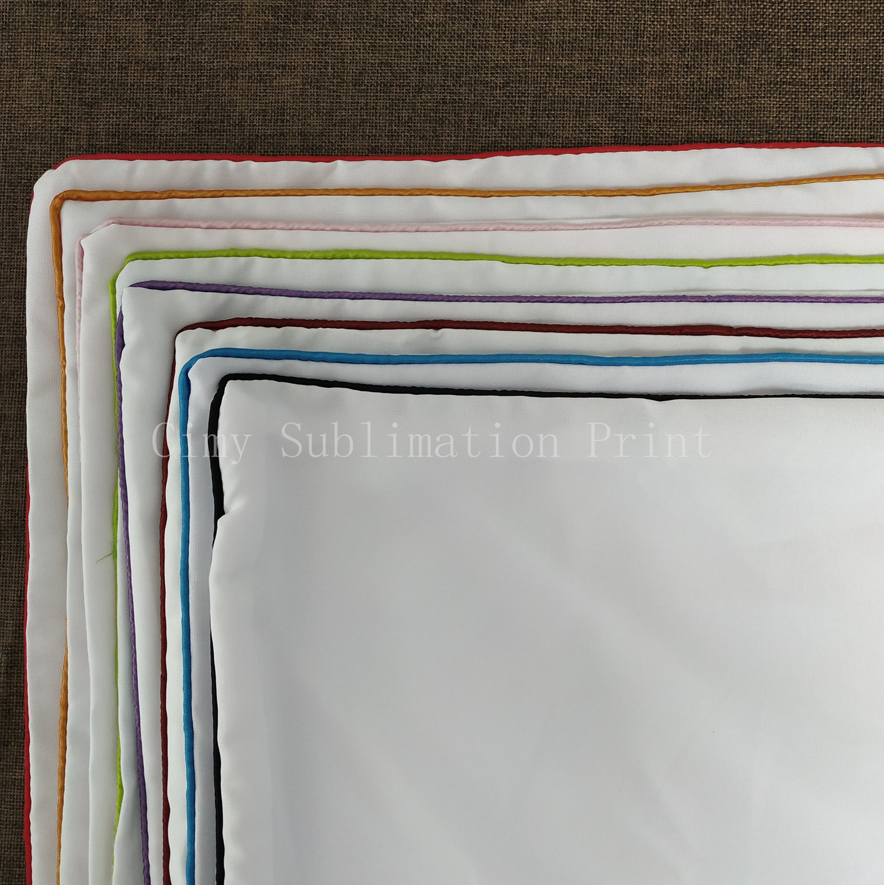 8pcs/lot Blank Sublimation Pillowcase For Sublimation INK Print DIY Heat Press Printing Transfer