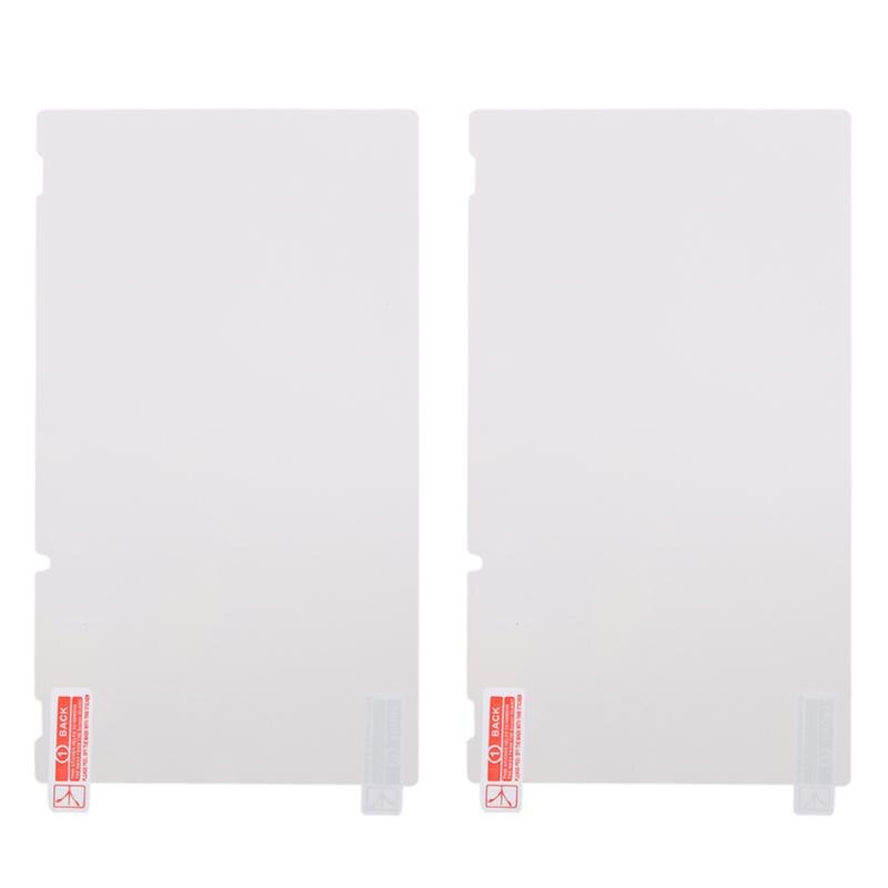 2 pcs Screen Shield Protector voor Nintendo Switch Beschermende Film Duurzaam Oppervlak & Krasbestendig Anti Vingerafdruk Vet