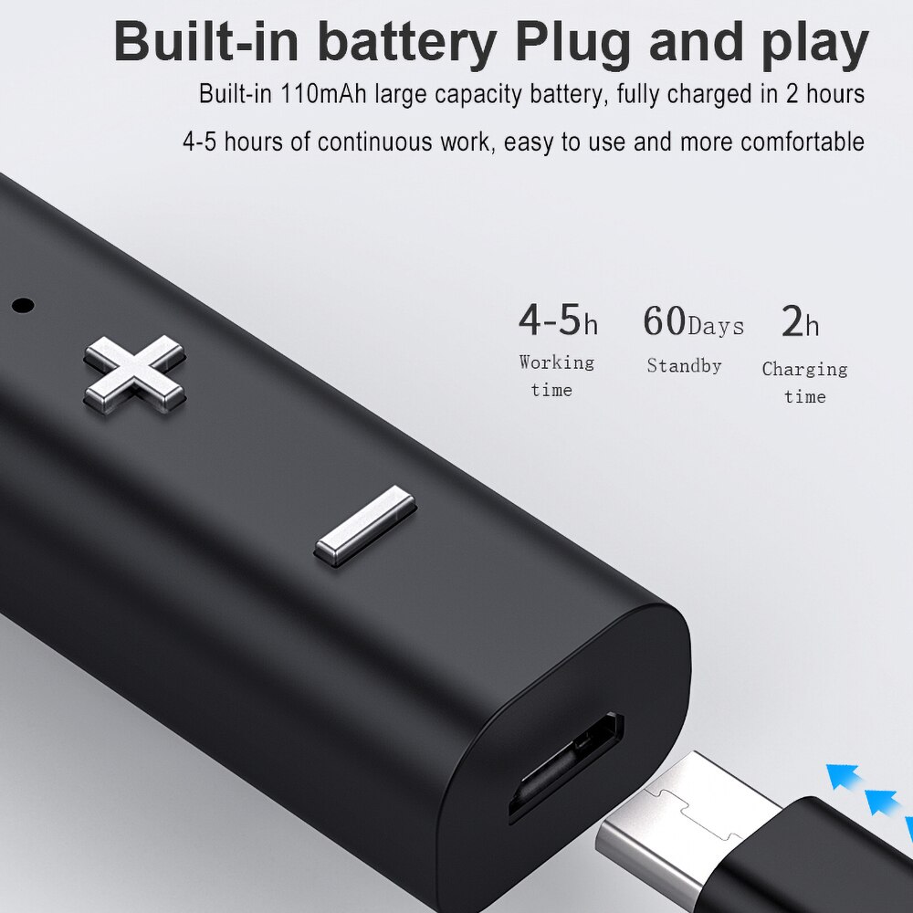 Kebidu Bluetooth 5.0 Receiver For 3.5mm Jack Earphone Wireless Adapter Bluetooth Aux Audio Music Transmitter For Headphone
