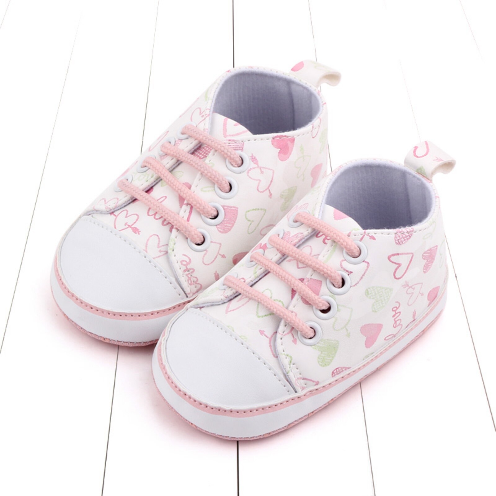 Baby Jongens Meisjes Anti-Slip Casual Schoenen Sneakers Peuter Zachte Zolen Eerste Wandelaars: A12 / -13