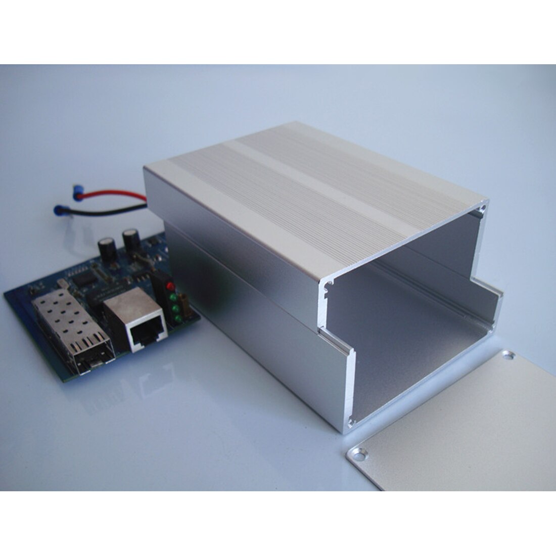 Power Case Instrument Chassis Shell Aluminium Behuizing Splitted DIY 84*55*110mm PCB Project Doos Elektronica Behuizing