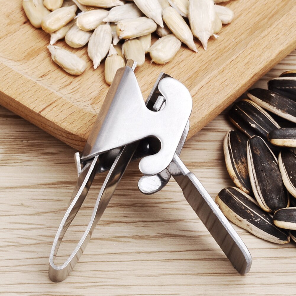 Rvs Moer Sheller Pinda Nijptang Zaden Opener Zonnebloem Zaden Dunschiller Walnoot Tang Klem Keuken Mastitis