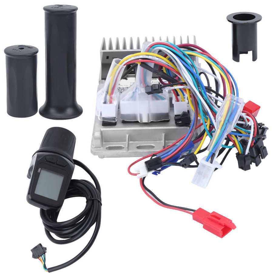 Brushless Controller Instrument 36/48V 500W Electric Tricycles 3‑mode Sinusoid Brushless Controller Instrument LCD Set