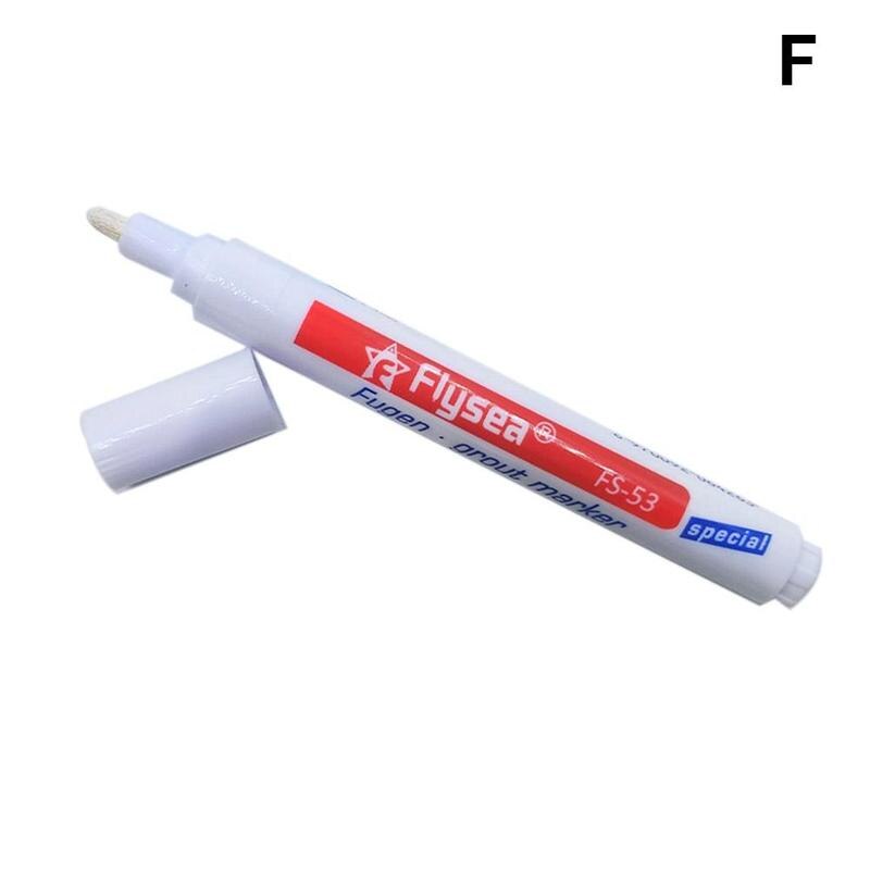 Color Pen White Tile Refill Grout Pen Tile Gap Repair Bathroom Porcelain Filling Waterproof Mouldproof Cleaner Agents Paint: white