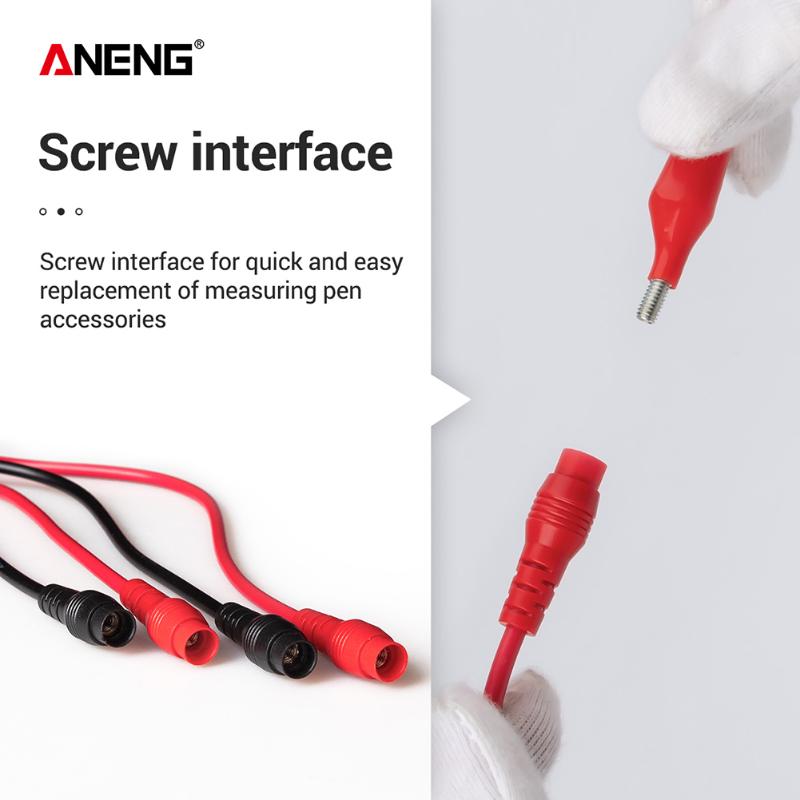 Multifunctional 18 in 1 Replaceable Universal Digital Multimeter Lead Probe Wire Pen Cable Test Wires Needle Test Lead Kit
