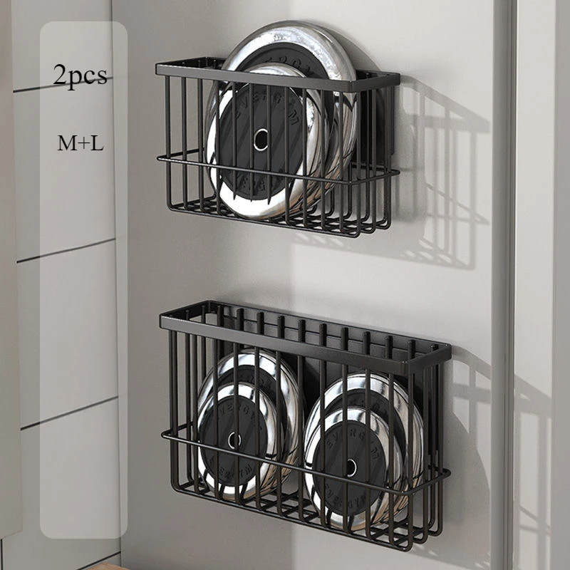 Haushalt Lagerung Gestell Kühlschrank Seite Gewürz Gestelle Magnetische Lagerung Regal Zauberstab Montiert Metall Gestell platzsparende Schaltung Kasten: Schwarz
