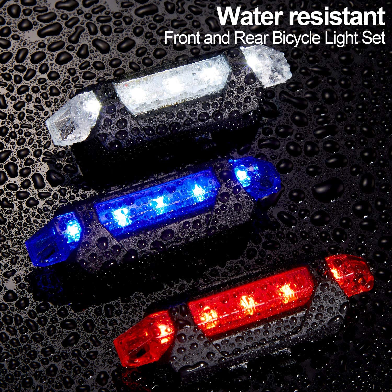 Usb Oplaadbare Waterproof Mountainbike Lamp Waarschuwing Fietsen Achterlicht Fiets Led Koplamp Achterlicht Voor Elektrische Scooter