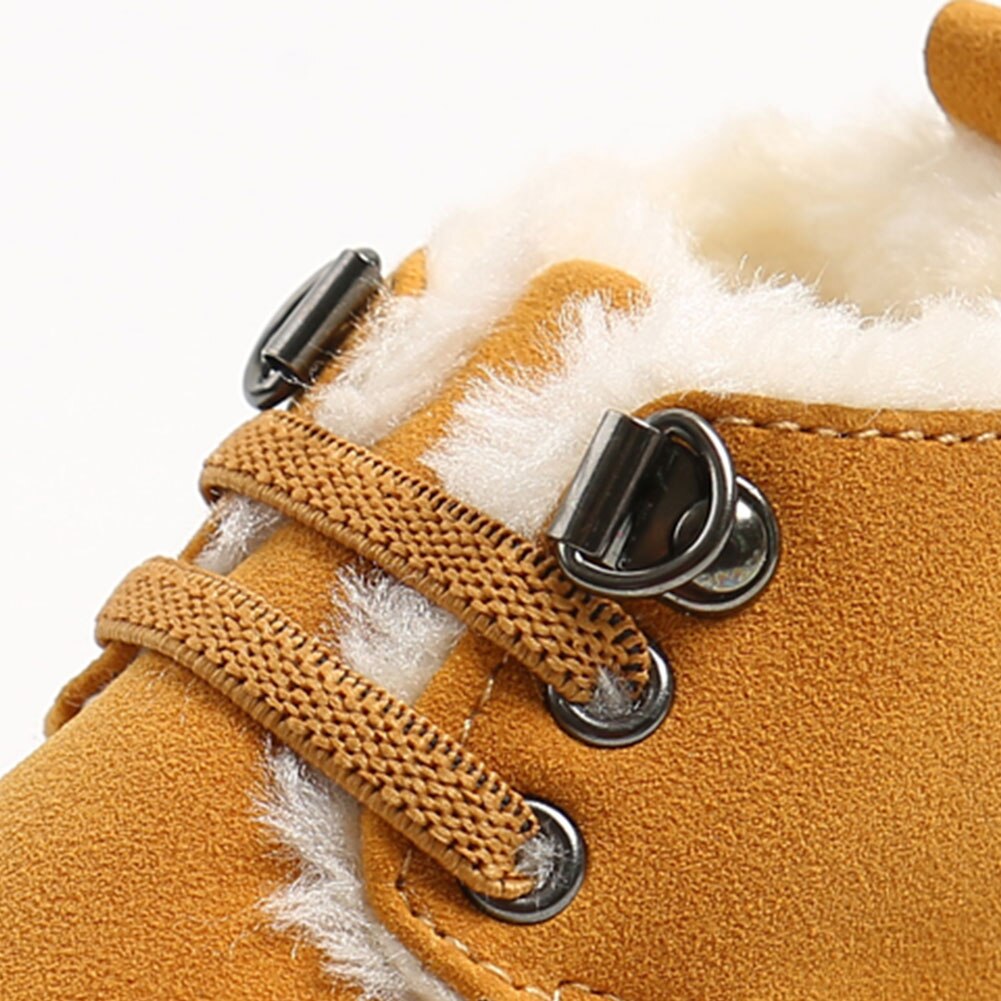 Pasgeboren Baby Casual Schoenen Winter Warme Voering Kids Antislip Rubberen Zool Laarzen