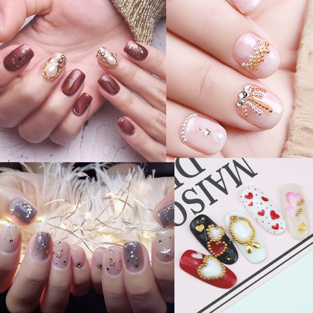 0.8mm stalowe koraliki owocobranie rozsianych długopis koraliki robić paznokci zbieracz długopis wybierać w górę profesjonalna mała piłka kawior manicure długopis robić kropek ozdabianie paznokci