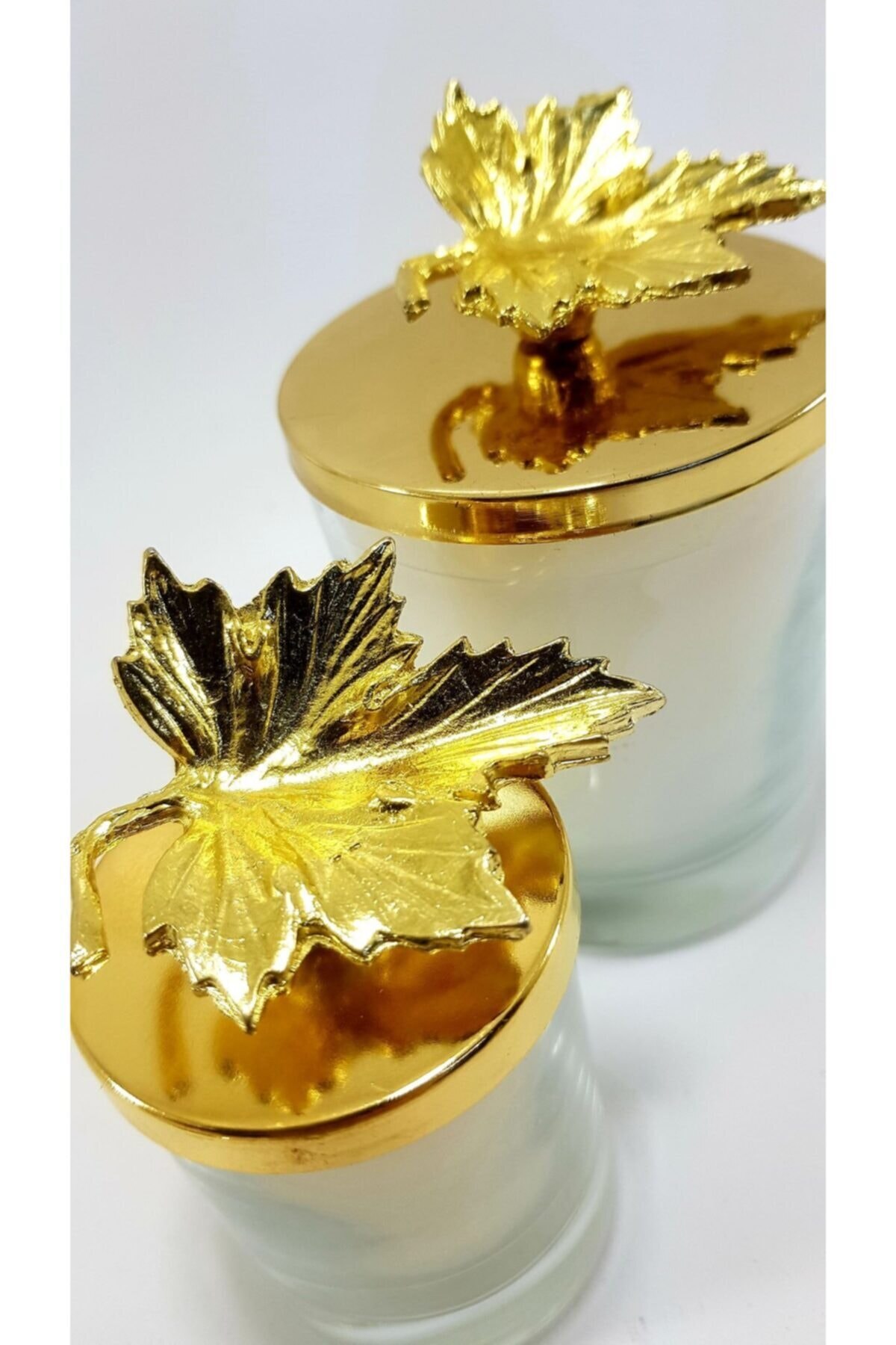 Set Di 6 Portacandele Conici Color Oro – Reggicandela In Metallo Per Candele Strette