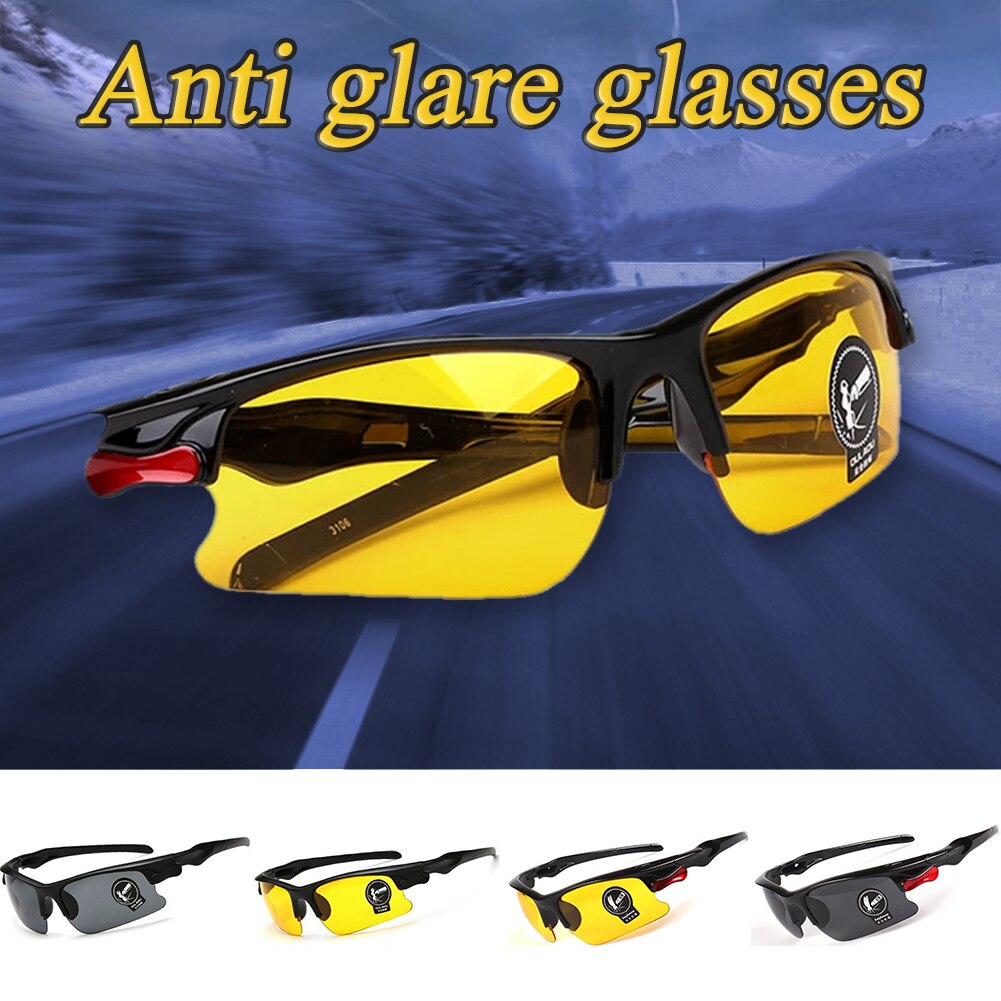 Night-Vision Bril Beschermende Gears Zonnebril Nachtzicht Drivers Goggles Rijden Bril Interieur Accessoires Anti-Glare