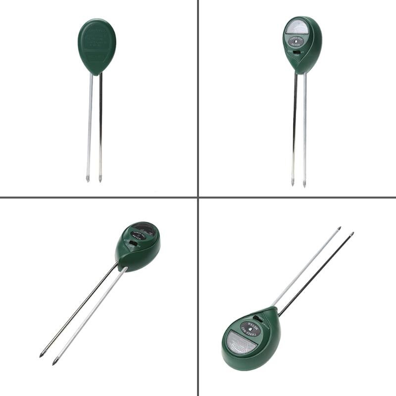 3 in 1 Soil PH Tester Moisture Measuring Plant Flowers humidity Light Meter Hydroponics Analyzer Gardening Detector Hygrometer