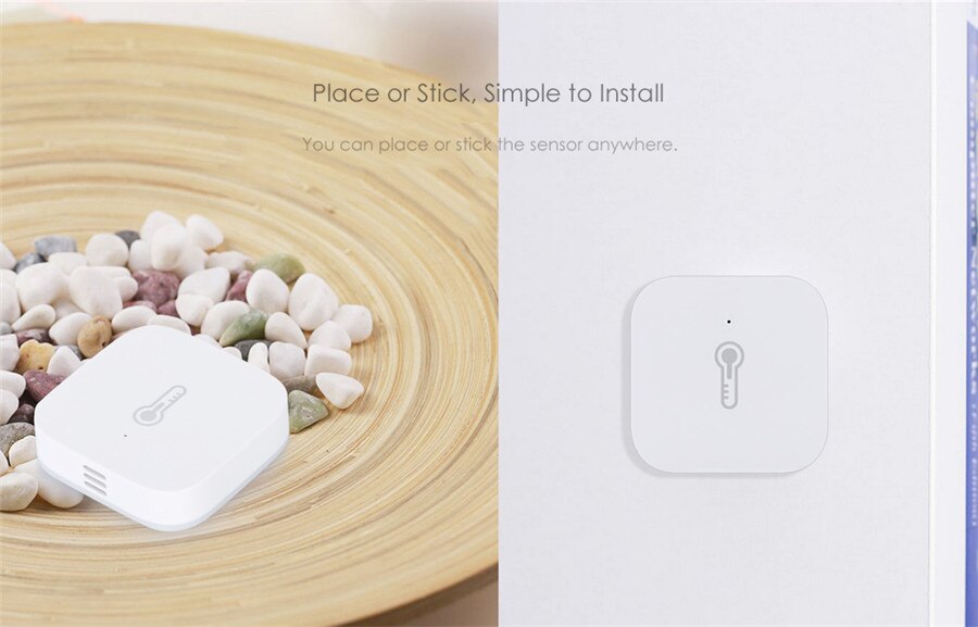 Aqara Temperature Sensor Smart Thermometer Air Pressure Humidity Environment Sensor Remote Control Zigbee For Xiaomi Mihome