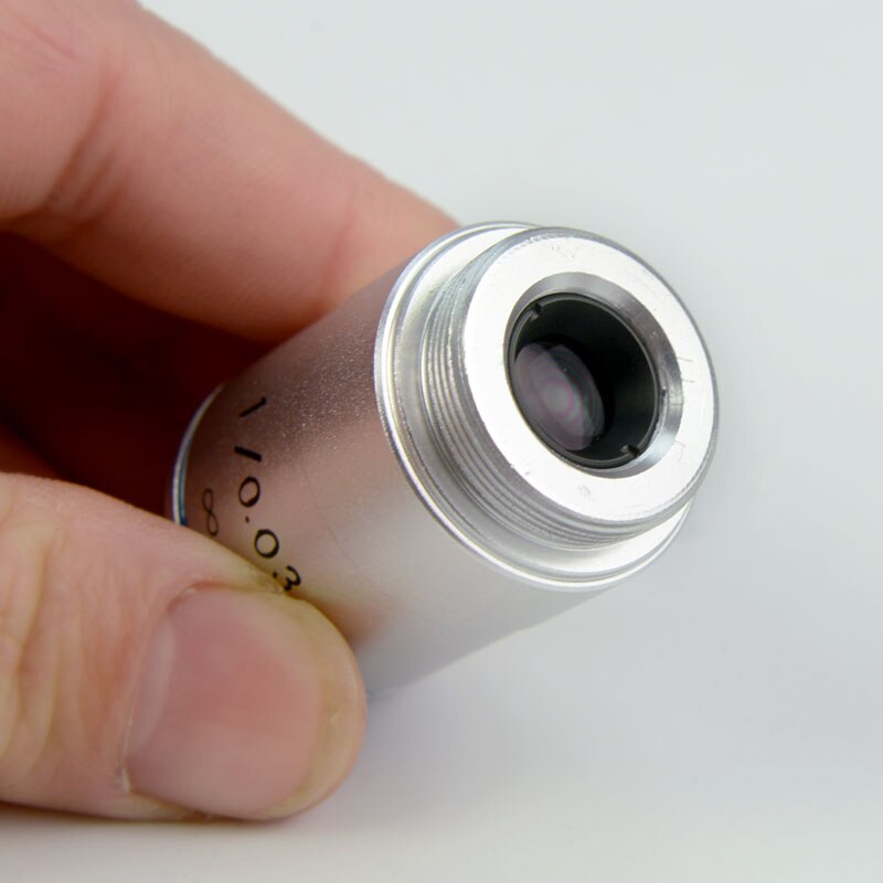 1X Microscope Objective Lens 195 Universal Biological Microscope Infinity Objective Lens Working distance 50mm Microscope lens