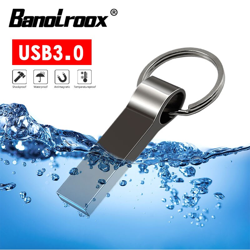 Banolroox 100% capacity USB 3.0 Flash Drive 8gb 16gb 32gb 64gb 128gb pendrive high speed флешка usb3 0 pen drive memory stick