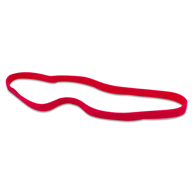 Vrouwen Mannen Yoga Haarbanden Sport Hoofdband Meisjes Anti-Slip Elastische Dunne Zweetband Haarband Hoofddeksels Headwrap Haaraccessoires: Rood