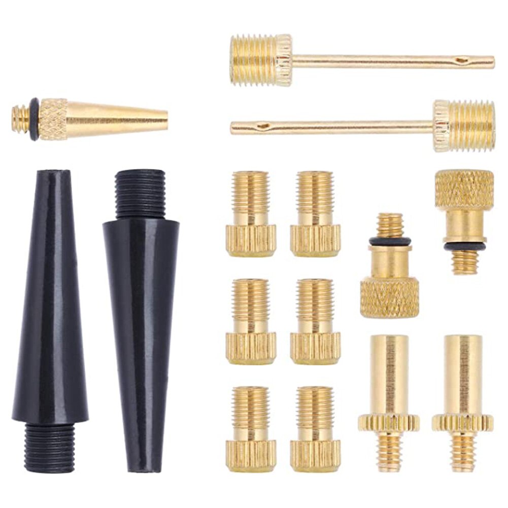 Fahrrad Ventile Adapter einstellen Fahrrad Pumpen Adapter DV AV SV Ventile Konverter für Kompressor Fahrrad Reifen Inflator Pumpen YS-Kaufen