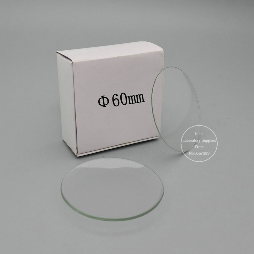 10pcs/Lot Lab 60mm Transparent Watch Glass for School Experiment