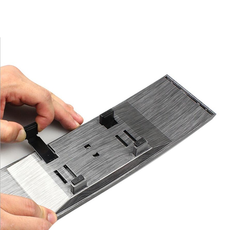 Deluxe Anti-glare Car Interior Rear View Mirror Panoramic Clip-on Wide Angle Rearview Mirrors Wire Drawing Frame Styling