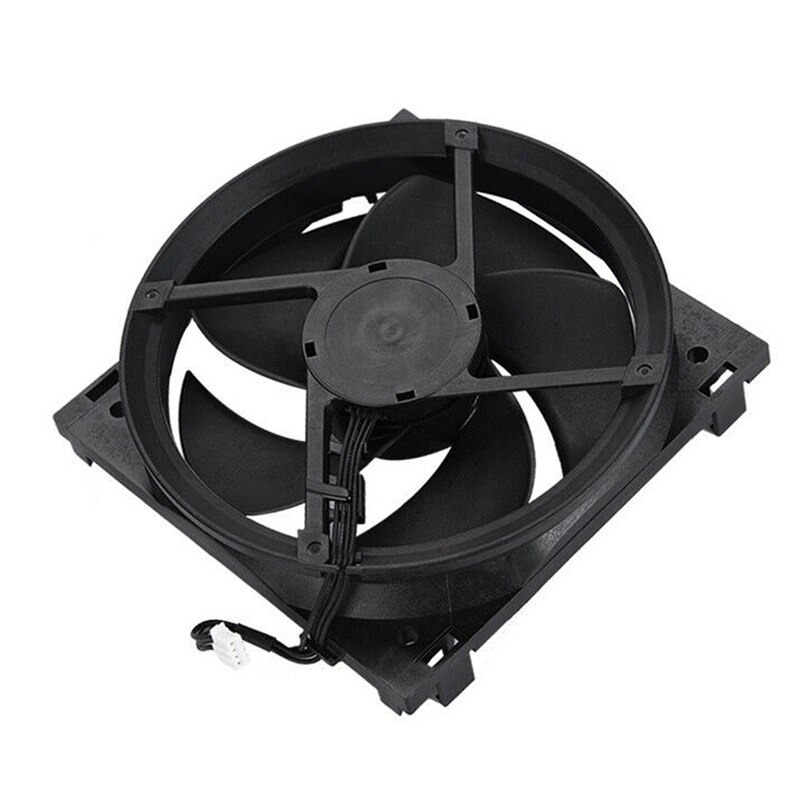 AMS-Replacement Internal Cooling Fan 5 Blades 4 Pin Fast Cooler Heat for Xbox ONE