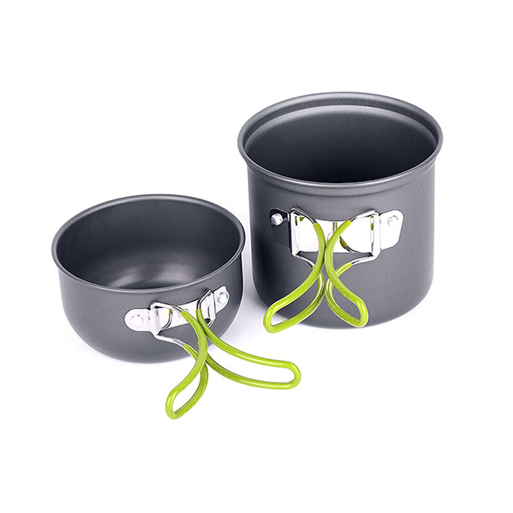 Reizen Camping Kookgerei Kit Koken Set Ultralight Outdoor Servies Set Toerisme Apparatuur Voor Wandelen Picknick