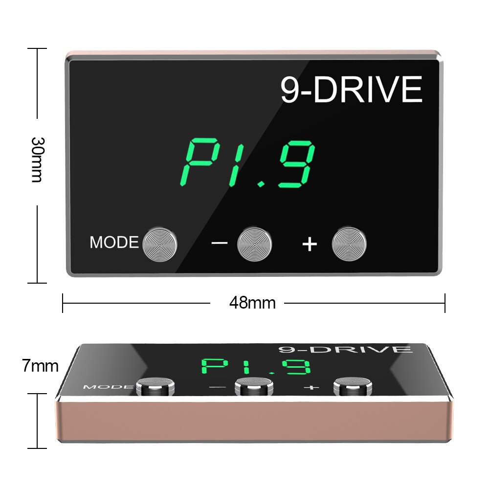 YOSOLO Tuning Parts Accessory Plug Play 9 Drive 5 Modes Racing Accelerator Potent Booster Throttle Response Controller