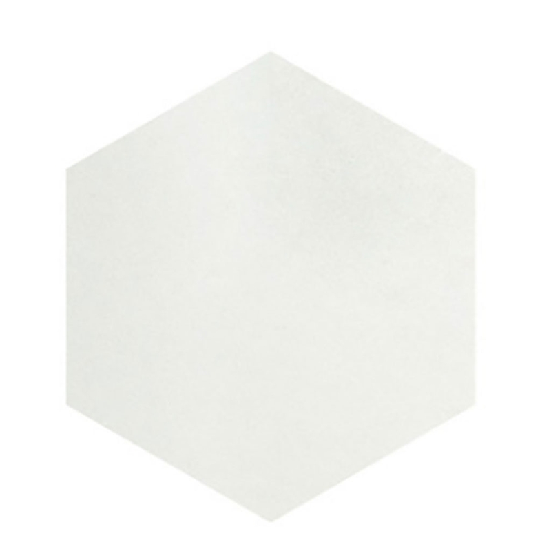 Hexagon Notice Board Self-Adhesive Felt Board Diameter 20cm DIY Photo Wall Decoration for Classroom Kitchen Bedroom Cafe: White