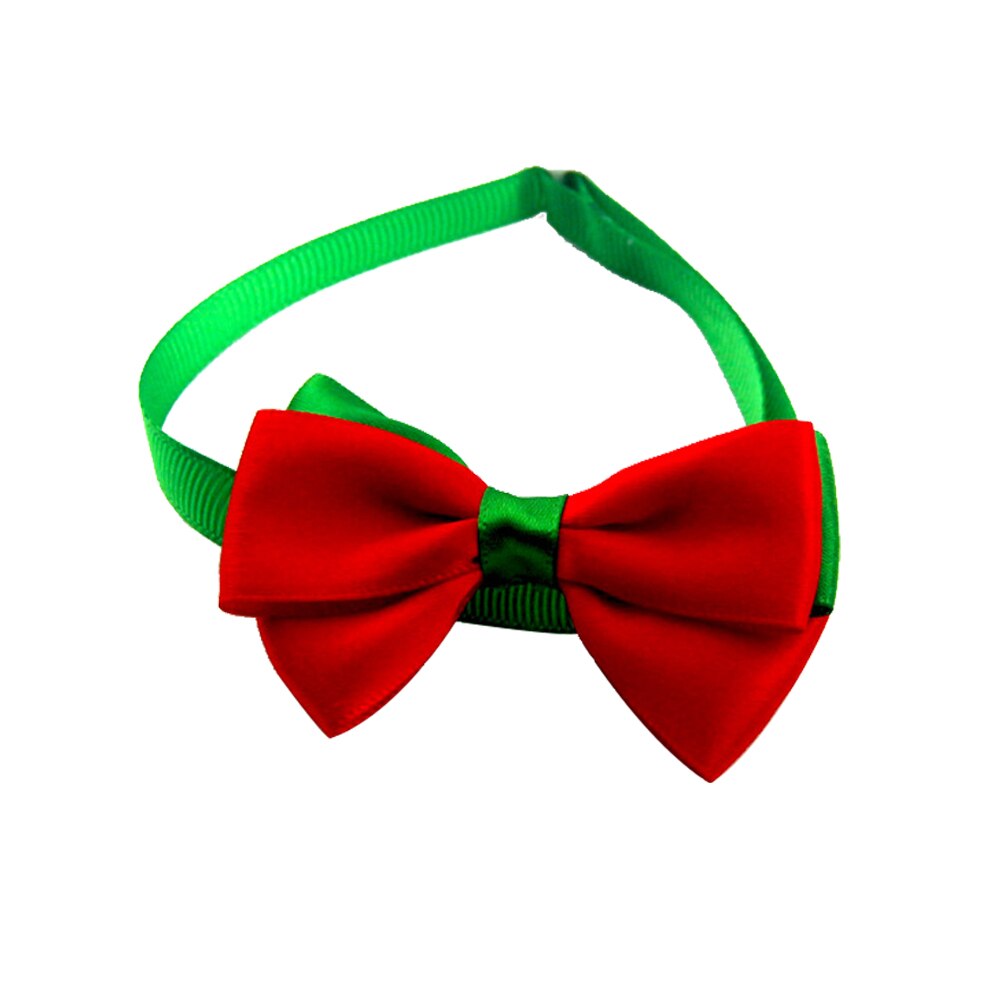 Collar navideño para perros y gatos, pajarita para perro, correa ajustable para el cuello, accesorios de aseo para perros y gatos: 4