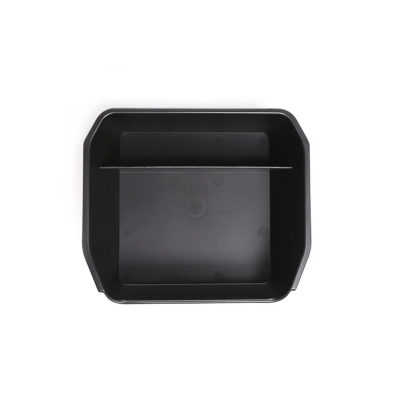 ! Black ABS For Land Rover Defender 110 Car Inner Armrest Storage Box Decoration Cover Trim Car Accessory