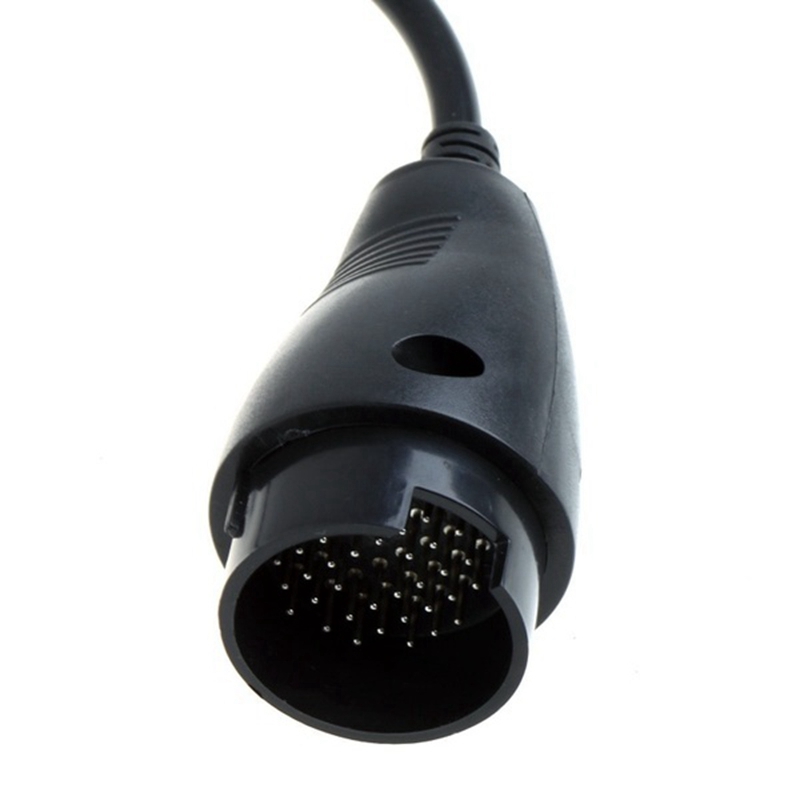 Voor Benz Mb 38 Pin Naar 16 Pin OBD2 Obd Ii Diagnose Adapter Voor Mercedes 38 Pin Obd 38Pin Connector