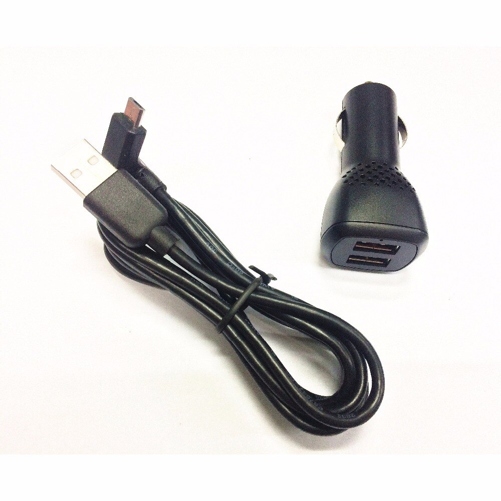 3.9a dubbele usb autolader en micro usb kabel voor tomtom  go 40 50 51 60 61 500 600 5100 6000 via 1405 1435 1505 1535 1605 gps