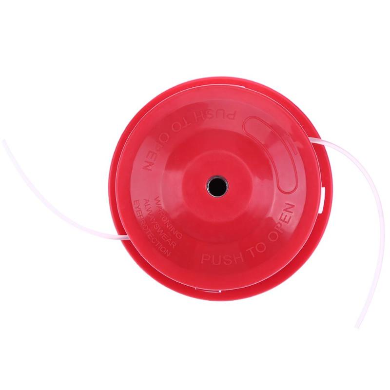 Universal Mower Bump Spool Nylon Brush Grass Trimmer 2 Lines Brush Cutter Head Thread Line String Sawgrass Brush Mower