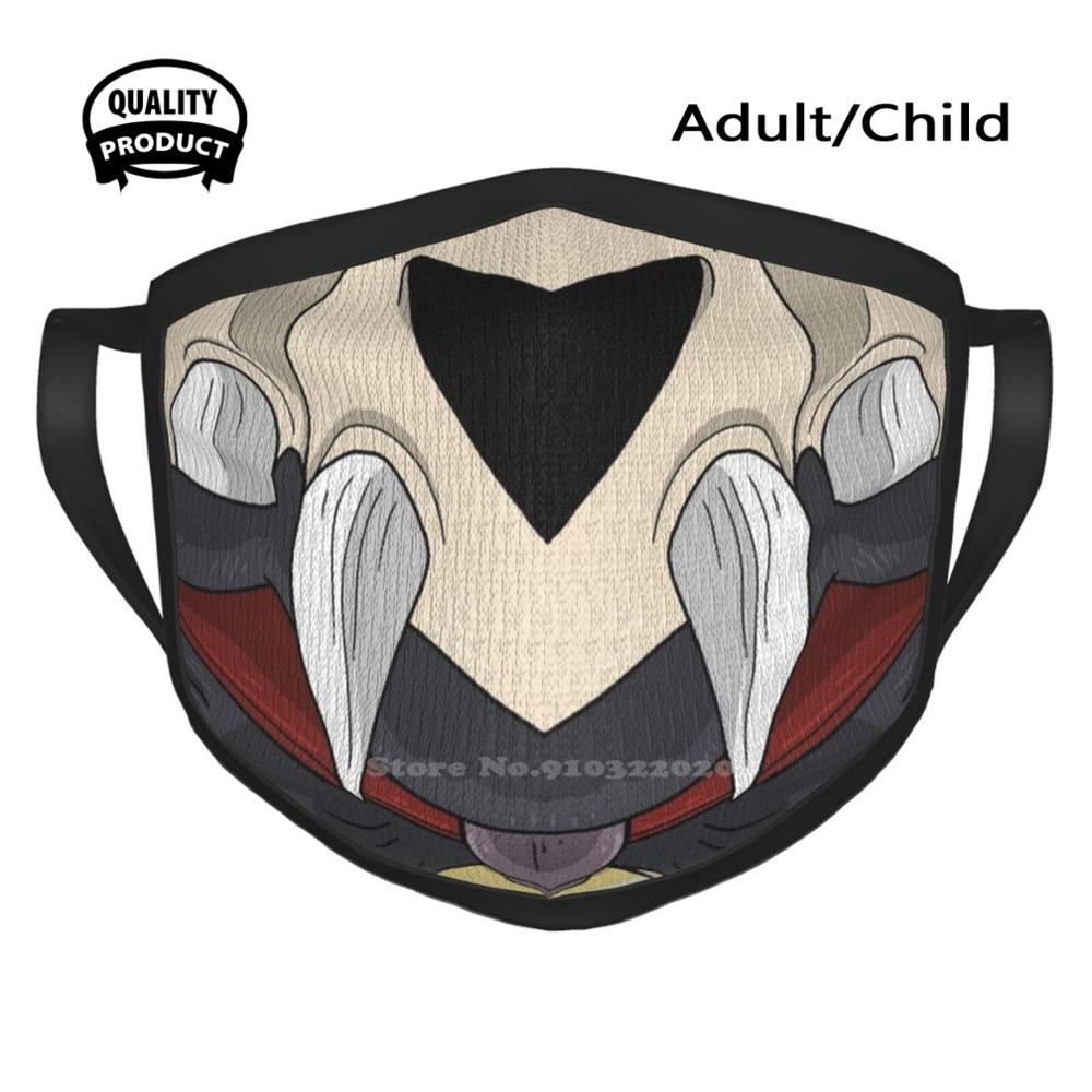 The Owl House - King Cycling Skiing Hiking Camping Sport Scarf Owl House The Owl House King Cartoons Cartoon Characters: Black Mask / Child Size