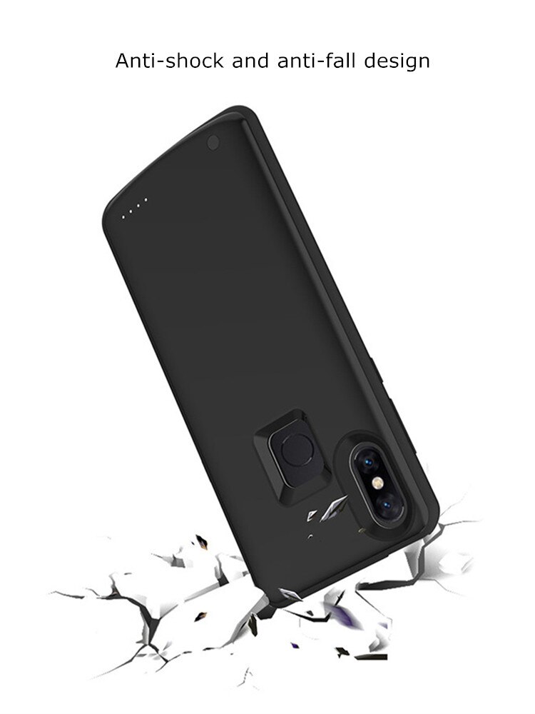 6500Mah Uitgebreid Telefoon Batterij Case Voor Xiaomi Mix 3 Backup Power Opladen Cover Voor Xiaomi Mix 3 Draagbare Batterij charger Cover
